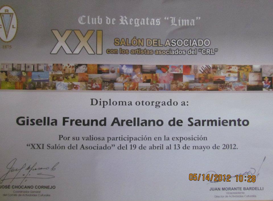 Club Regatas –  Abril 2012